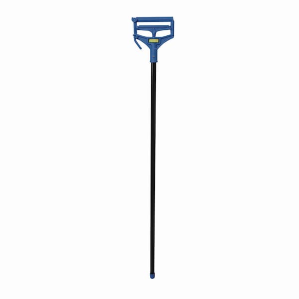 Speed Change Mop Handle, 61.25in, Blue/Black, PK12